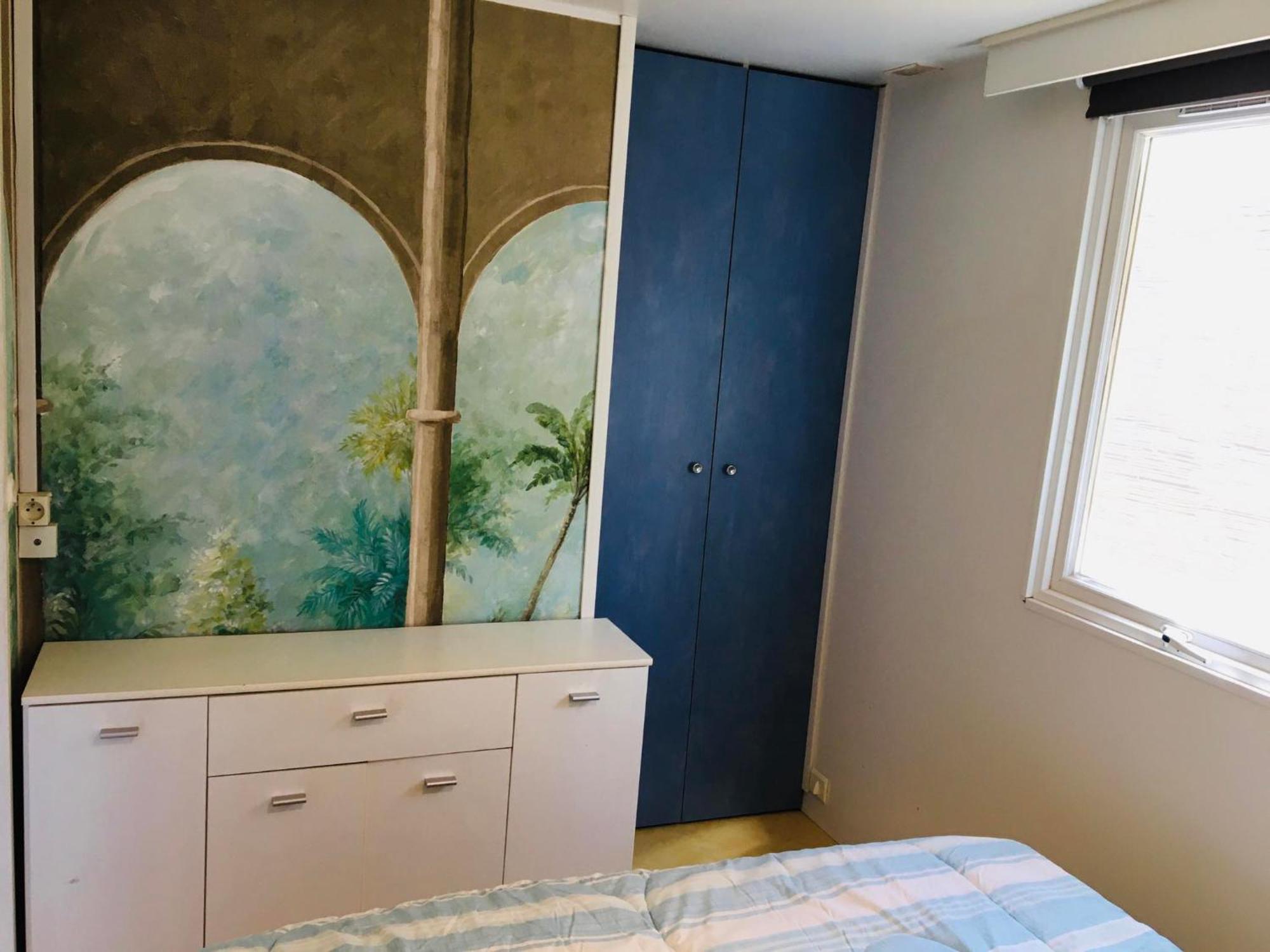 Mobil-Home Avec Grand Jardin Serignan Bagian luar foto